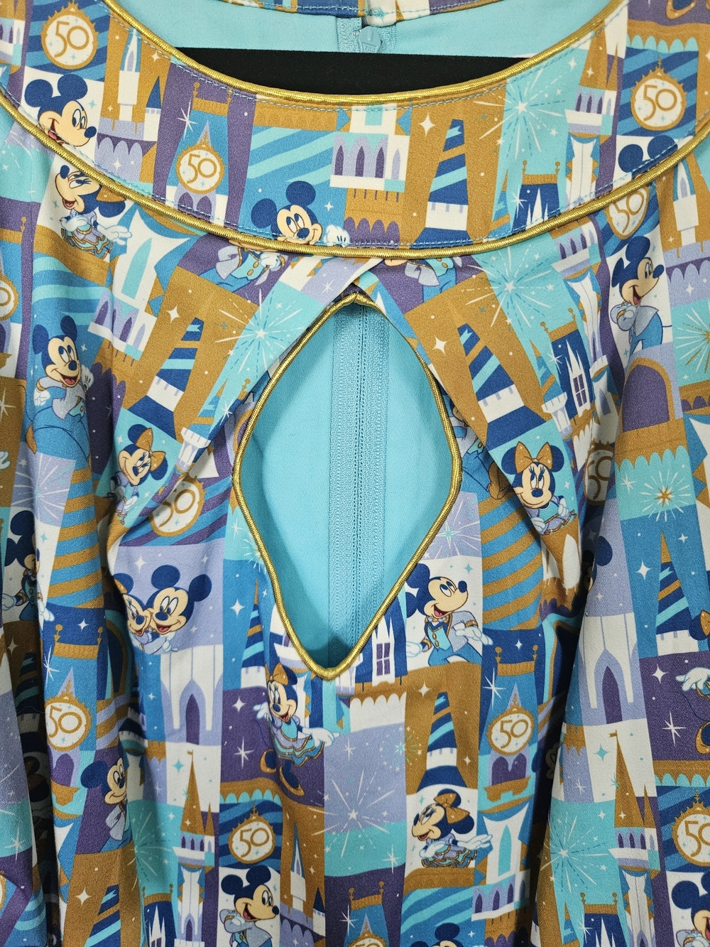 Disney Dress Shop Walt Disney World 50th Anniversary Celebration Dress XL - Picture 7 of 7